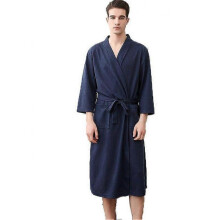 Cardigan Bathrobe Thin Bathrobe Mens Home Clothes Bathrobe Men