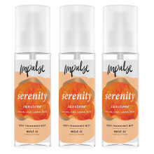 Brume Corporelle - Impulse - Serenity - 150ml - 3 Pakkaus - Hedelmäinen Parfum