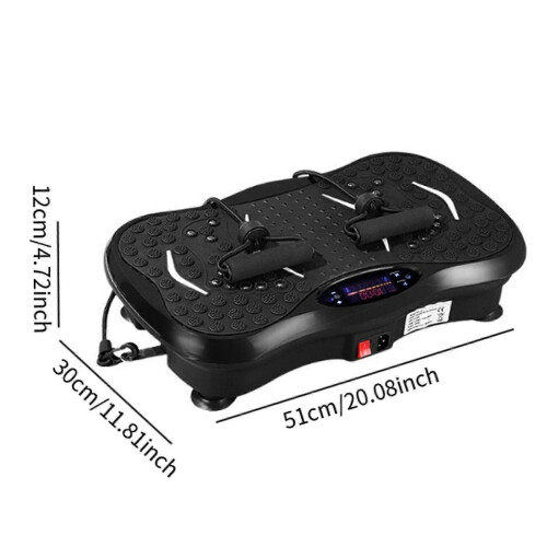 (As show, One size) Vibration Plate Exercise Machine Workout Machine Vibrating Standing Platform 1
