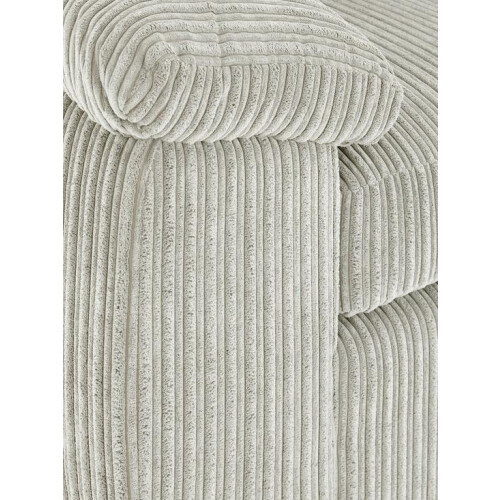Snugg Furniture (Right Hand, Cream) Amalfi Full Back Fabric Corner Sofa 2