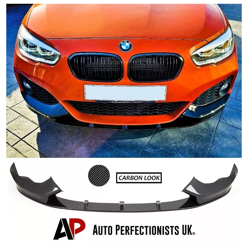 For Bmw 1 Series F20 F21 Lci Front Spoiler Splitter Lip M Sport 15-19! 5061072662713