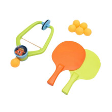 (As show, One size) Indoor Hanging Table Tennis Portable with Racquet Ball for Game Sports Girls