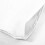 Solid Color Bed Sheet with Pillowcases Bedding Set for Home Hotel(200*230cm, White) 5