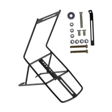 (As show, One size) Bike Front Carrier Rack Luggage Rack for Travel Riding Long Distance Cycling