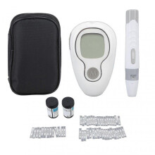 Blood Glucose Monitor with 50 Test Strips Accurate Sensitive High Stability Blood Sugar Test Kit for Men Women Set 1