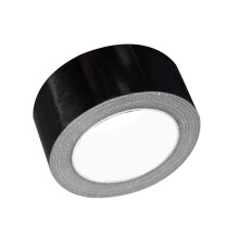(5cmx5m, One size) Duct Tape Sealing Tape for Indoor Outdoor Repairs Arts Crafts DIY Projects 5cmx10m Black