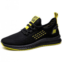 (41, Yellow) Mens Casual Slip-On Shoes