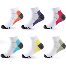 6 pairs compression socks, sports socks, plantar fasciitis, arch support, running, gym, compression socks for men and women(l/xl)