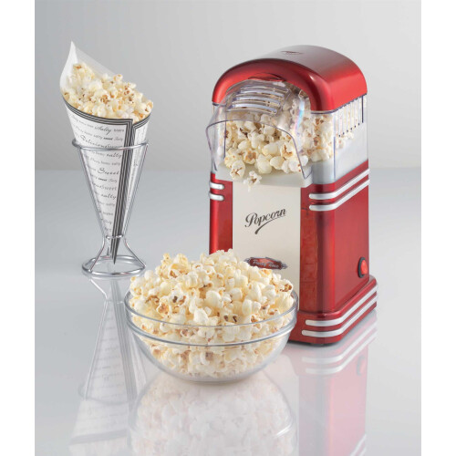 Ariete Macchina per Popcorn Ariete 2954 - 1100W - Design Anni 50 - Rosso 2