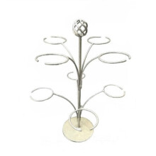 Cocktail Tree - Steel - L40.6 x W40.6 x H47 cm - Silver
