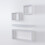 Large 4 Pcs Hudson Set - MDF/Chipboard - Matt White 1