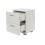 2 Drawer Bedside Cabinet - MDP - 35 x 30 x 47.5 cm - White 3