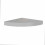Hudson Corner Box Shelf Kit - W29.5 x D29.5 x H3.8 cm - Light Grey 1