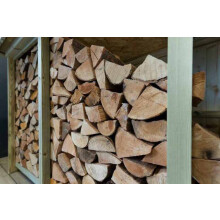 Billington Log Store Large - Timber - L96 x W227 x H123 cm