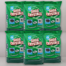 Dri-Pak Soda Crystals 1kg (Pack of 6) – Multi-Purpose Natural Household Cleaner for Grease, Laundry & Drains
