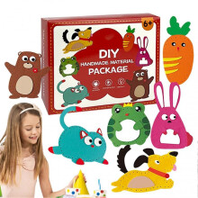 Children's Sewing Kits  6 Easy Activities for Fabric Animal Dolls  Learn to Sew
