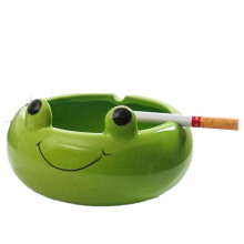 Ceramic Ashtray, Cute Frog Ashtray, Creative and Personal Trendy Household Frog Ashtray