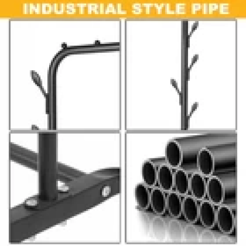 Heavy Duty Double Clothes Rail Hanging Rack Garment Display Stand 2
