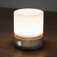 Timer Night Light, Bedside Table Lamp, Baby Breastfeeding, Dimmable, Battery Operated, Warm Light - JA