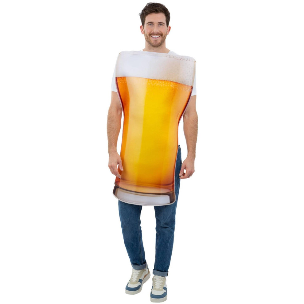 Smiffy's Unisex Adult Beer Pint Costume