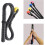 Golf swing trainer, Golf practice rope, Elastic golf posture correction rope, Black Ref: 9889 11