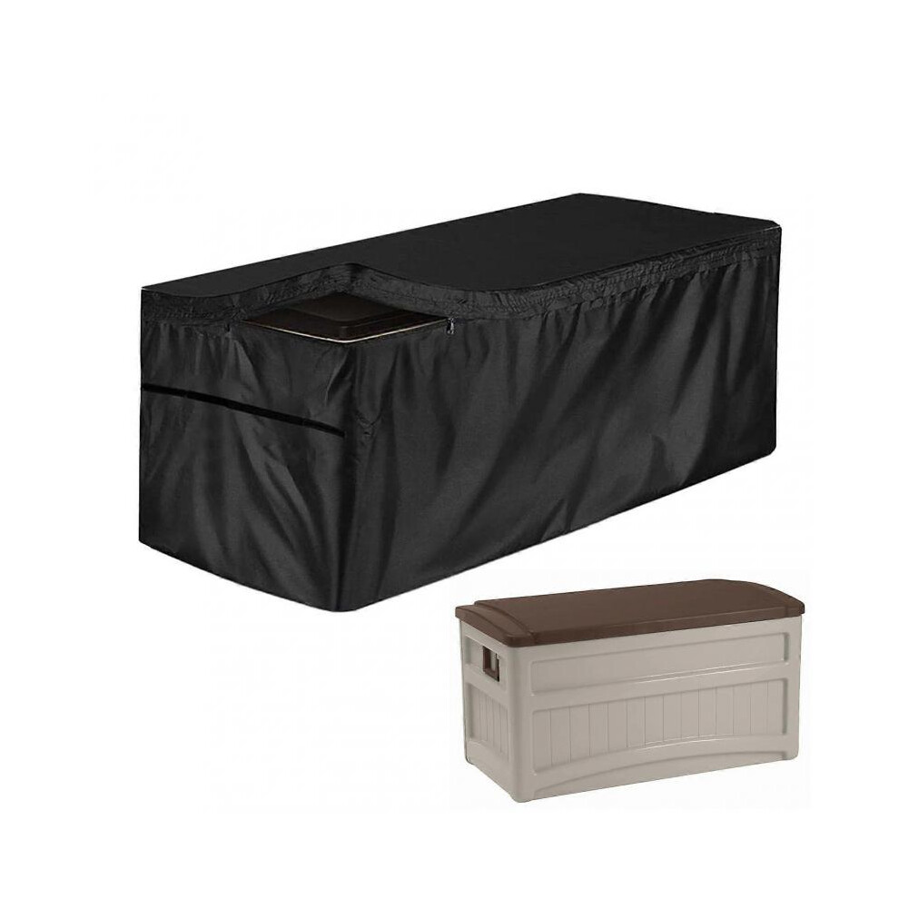 Cover for storage boxes – deck box protection faux furniture cover  storage box protective cover garden faux furniture tarpaulin
