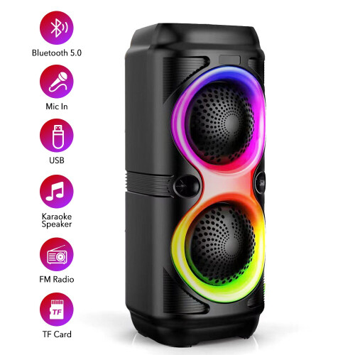 Heavy Bass Bluetooth Speakers Portable Wireless Party Speaker 1