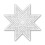Profhome 157501 Ceiling rose Ceiling tile Deco element Oriental 53,5 x 53,5 cm 1