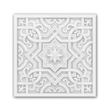 Profhome 157503 Ceiling tile Wall panel Deco element moroccan style 29,2x29,2 cm