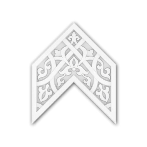 Profhome 157504 Ceiling tile Wall panel Deco element moroccan style 25 x 20,8 cm