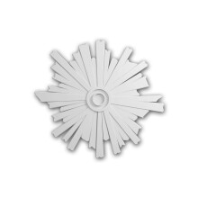 Profhome 156803 Ceiling rose Medallion Deco element Art déco style Ø 45 cm