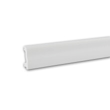 Profhome 653801 Skirting Base molding Decorative moulding Stucco moulding 2 m
