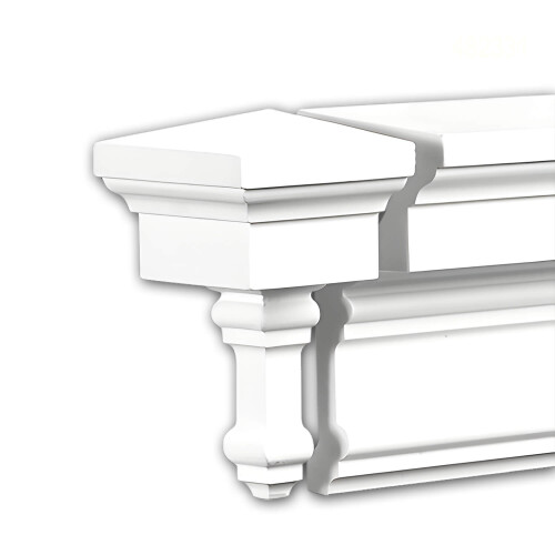 Profhome 482331 End element Facade element Facade moulding