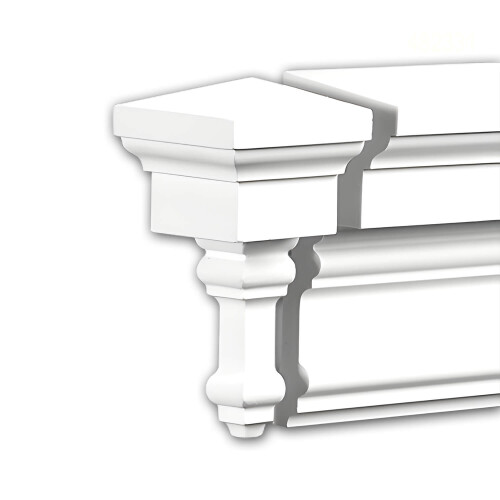 Profhome 482332 End element Facade element Facade moulding