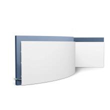 Orac Decor SX207F Skirting Base molding 3d wall panel Stucco moulding 2 m