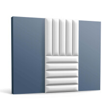 Orac Decor W218 3d wall panel Wall paneling Acoustic panel Stucco moulding 2 m