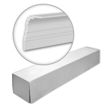 Profhome 650801-box 1 box 8 pieces Cornice moulding Crown moulding | 16 m
