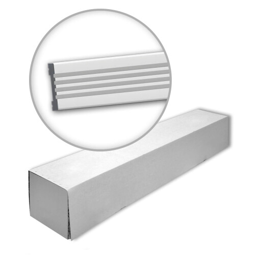 Profhome 651702-box 1 box 30 pieces Panel moulding Dado rail | 60 m