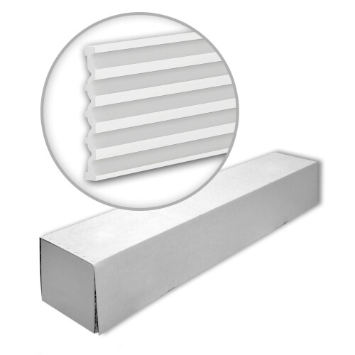 Profhome 659802-box 1 box 3 pieces 3d wall panel | 6 m