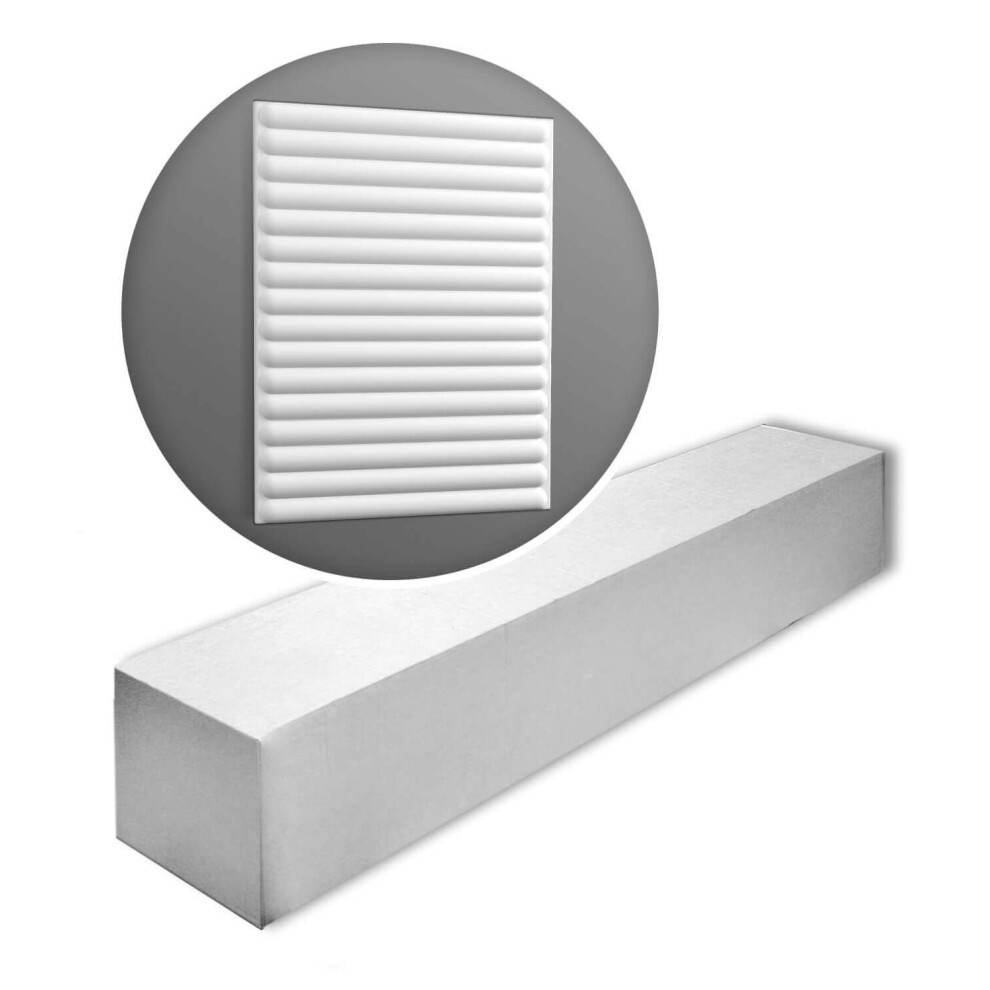 Orac Decor W214-Box Hill Bead Xl 1 Box 5 Pieces 3D Wall Panel | 10 M 5414433028930