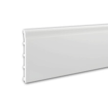 Profhome 653805 Skirting Base molding Decorative moulding Stucco moulding 2 m