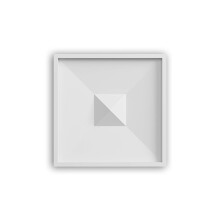 Profhome 162803 Deco element Art déco style 7,6 x 7,6 cm