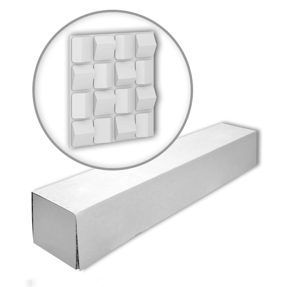 Profhome 159823-Box 1 Box 2 Pieces 3D Wall Panel | 0,72 Sqm 4255740705449