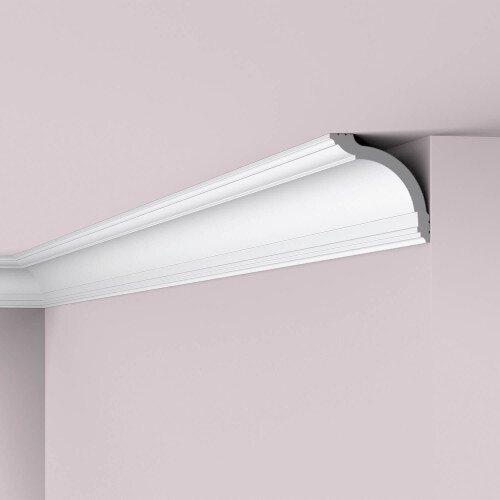 NMC WT17 WALLSTYL Noel Marquet Cornice moulding Ceiling moulding white 2 m