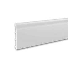 Profhome 653804 Skirting Base molding Decorative moulding Stucco moulding 2 m