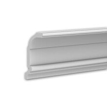 Profhome 650246 Cornice moulding Ceiling moulding Decorative Stucco moulding 2 m