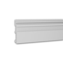 Profhome 653113 Skirting Base molding Decorative moulding Stucco moulding 2 m