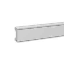 Profhome 653115 Skirting Base molding Decorative moulding Stucco moulding 2 m