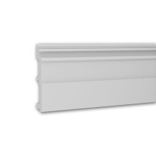 Profhome 653114 Skirting Base molding Decorative moulding Stucco moulding 2 m