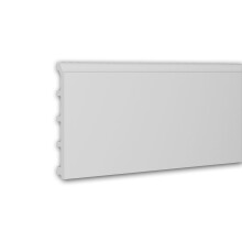 Profhome 653117 Skirting Base molding Decorative moulding Stucco moulding 2 m